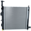 Image de NRF 550206 Radiateur du moteur Grille de radiateur soudée, Aluminium
