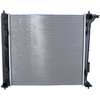 Image de NRF 550221 Radiateur du moteur Grille de radiateur soudée, Aluminium