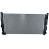 Image de NRF 550263 Radiateur du moteur Grille de radiateur soudée, Aluminium