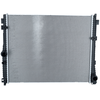 Image de NRF 550279 Radiateur du moteur Grille de radiateur soudée, Aluminium