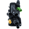 Image de NRF 725335 Thermostat d'eau EASY FIT Température d'ouverture: 103°C, avec bagues d’étanchéité, avec boîtier, avec capteur