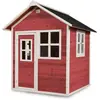 Image de Maisonnette En Bois Pour Jardin Enfant Dès 3 Ans Rouge