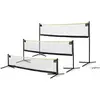 Image de Filet De Sport Réglable 155x300cm - Volley-ball, Badminton Ou Tennis Noir