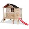 Image de Maisonnette Bois Fsc Pilotis Toboggan Extension Loft 350 Naturel