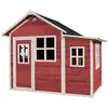 Image de Maisonnette En Bois Fsc Modulable Loft 150 Rouge