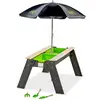 Image de Table D'activités Sable Et Eau Avec Ombrelle - Aksent Gris
