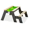 Image de Table D'activités Sable Et Eau, Et De Pique-nique (1 Banc) Aksent Gris