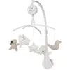 Image de Mobile Musical Animaux Vert D'eau Beige