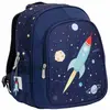 Image de Sac À Dos Avec Poche Isotherme Espace Bleu Foncé, Rouge