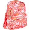 Image de Sac À Dos Bébé Rêves De Licorne Rose, Blanc, Rouge