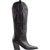 Image de Bottes longues femme Bronx New-kole western Noir 40 14177-E-01
