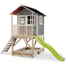 Image de Maisonnette En Bois Fsc Pilotis Bac Sable Loft 500 Gris