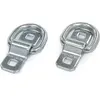 Image de Anneau d'ancrage renforcé en D Acebikes Heavy Duty (x2) Argenté TU ACE5022