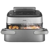 Image de Friteuse sans huile Philips NA565/02 Série 5000   double bac, 9.5 L, argentée