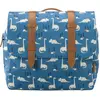 Image de Cartable A4 Maternelle Bleu, Beige, Marron
