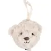 Image de Peluche Bruit Blanc À Suspendre Lou Beige (8 Cm) Beige, Noir