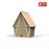 Image de Maisonnette Tente En Bois Fsc Extérieur Yuki 100 Naturel/vert