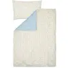 Image de Housse De Couette+oreiller Lit Bébé Blossom (100 X 140 Cm) Blanc, Bleu, Multicolore