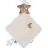Image de Doudou Attache Sucette Heaven Clay-warm Linen Beige, Marron, Noir
