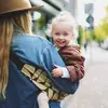 Image de Porte-bébé Wildride Boho Marron Chocolat