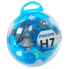 Image de PHILIPS 55719EBKM Ampoule, projecteur longue portée Essential Box H7, Halogène, 55W, 12V