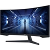 Image de Samsung Odyssey C34G55TWWP 86,4 cm (34 ) 3440 x 1440 pixels UltraWide Dual Quad HD LED Noir - Très bon état en occasion ou reconditionné