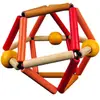 Image de Balle De Préhension En Bois Bass & Bass Fruity Grabber Bleu, Orange, Rouge