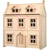 Image de Maison De Poupées Victorienne Beige
