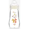 Image de Biberon verre 260 ml Feel Good débit 2 beige