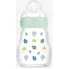 Image de Biberon verre 170 ml Feel Good débit 1 bleu