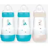 Image de Lot de 3 biberons 260 ml Easy Start anti-colique Nature Guardian 2 océan + 1 sable