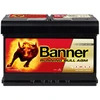 Image de BANNER 016570010101 Batterie de démarrage Running Bull AGM Capcité de la batterie [Ah]: 70Ah, Volt: 12V, Courant d'essai à froid, EN: 760A