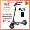 Image de IScooter W9 Scooter électrique 10 pouces 1000W 48V14Ah 35-45km portée 45 km/h vitesse maximale pneus tout-terrain entraînement arrière freins à double disque