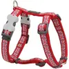 Image de Harnais réglable pour chien Red Dingo Rouge 15 mm F7908-DH-UK-RE-15