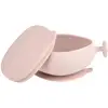Image de Bol À Ventouse Et Couvercle Rose