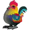 Image de Puzzle 3d - Coq Multicolor