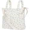 Image de Sac À Poussette Sophie Olive Bloom Canvas Ecru, Vert