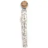 Image de Attache Sucette Wood Soft Print Blanc, Gris, Rose