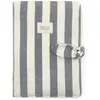 Image de Protège Carnet De Santé Knot Navy Jean Blanc, Bleu