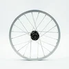 Image de Roue arrière de vélo jante alu simple La ruota Argenté 16" LR16ARVALU-ARGENTÉ