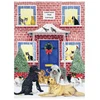 Image de Cottage de Noël - Puzzle Boîte Carré de 1000 pièces 1000 Pièces Galison