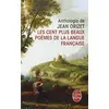 Image de Les cent plus beaux poèmes de la langue française - Jean Orizet en occasion ou reconditionné