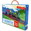 Image de Construis La Locomotive 3d Bleu