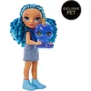 Image de Rainbow High Littles - Poupée 15cm + animal de compagnie - Bleu - Des 4ans