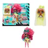 Image de L.O.L. Surprise Tweens Surprise Swap Fashion Doll - Curls-2- Crimps Cora - 1 poupée Tweens 17cm, 1 mini tete a coiffer et des