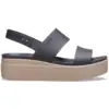Image de Crocs Brooklyn Low Sandales Femmes Black / Mushroom 34 206453-07H-W5