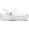Image de Crocs Classic Platform Sabots Femmes White 33 206750-100-W4