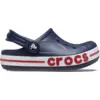 Image de Crocs Bayaband Sabots Enfants Navy 32 207019-410-J1