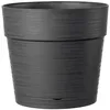 Image de DEROMA Pot de fleurs Vaso Save R - 48 x h43,1 cm - 58L - Gris foncé