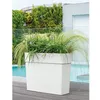 Image de DEROMA Muret haut LIKE R - 78x29,5 cm H65 cm - Blanc